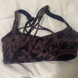 Lululemon tie dye sports bra size 6